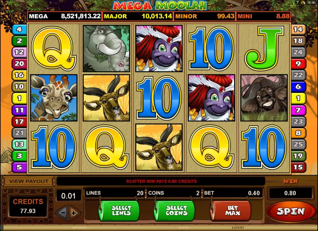 Mega Moolah Mega-Moolah