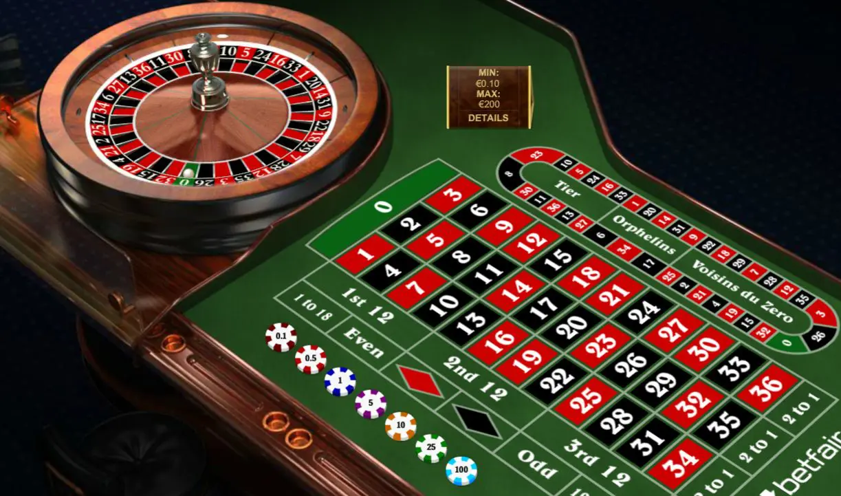 reglas de la ruleta