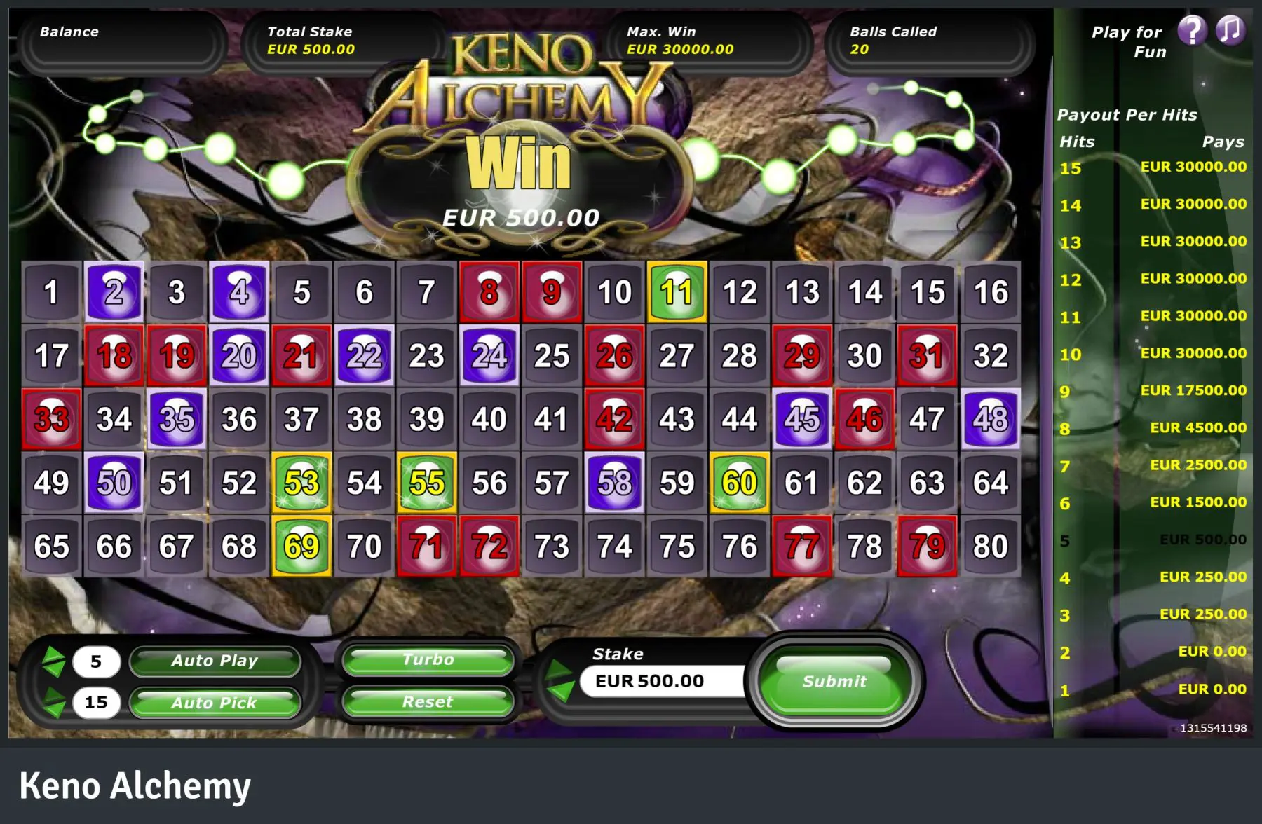 Keno online keno-online