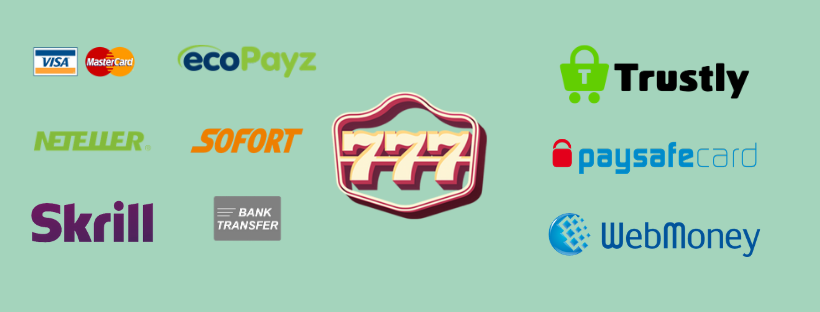 777 métodos de pago - tiempos de retiro de 777 casino - skrill visa mastercard sofort webmoney trustly webmoney