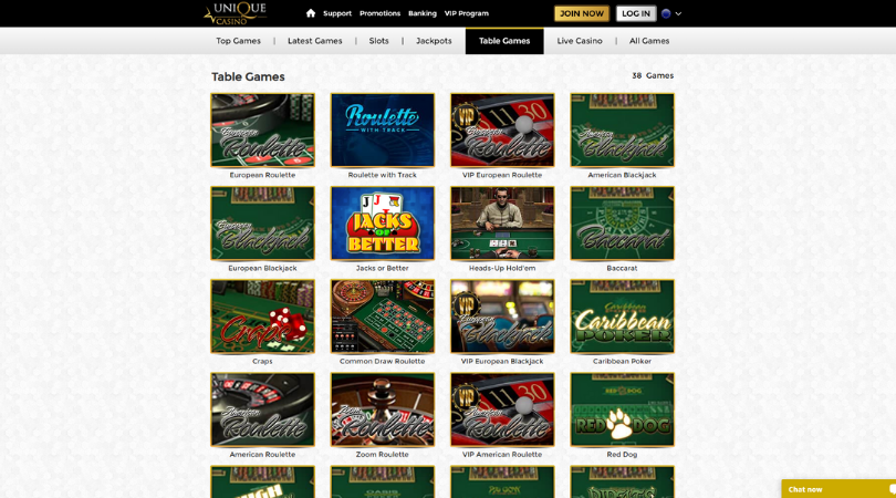 unique casino juegos de mesa - table games - jacks or better caribbean poker