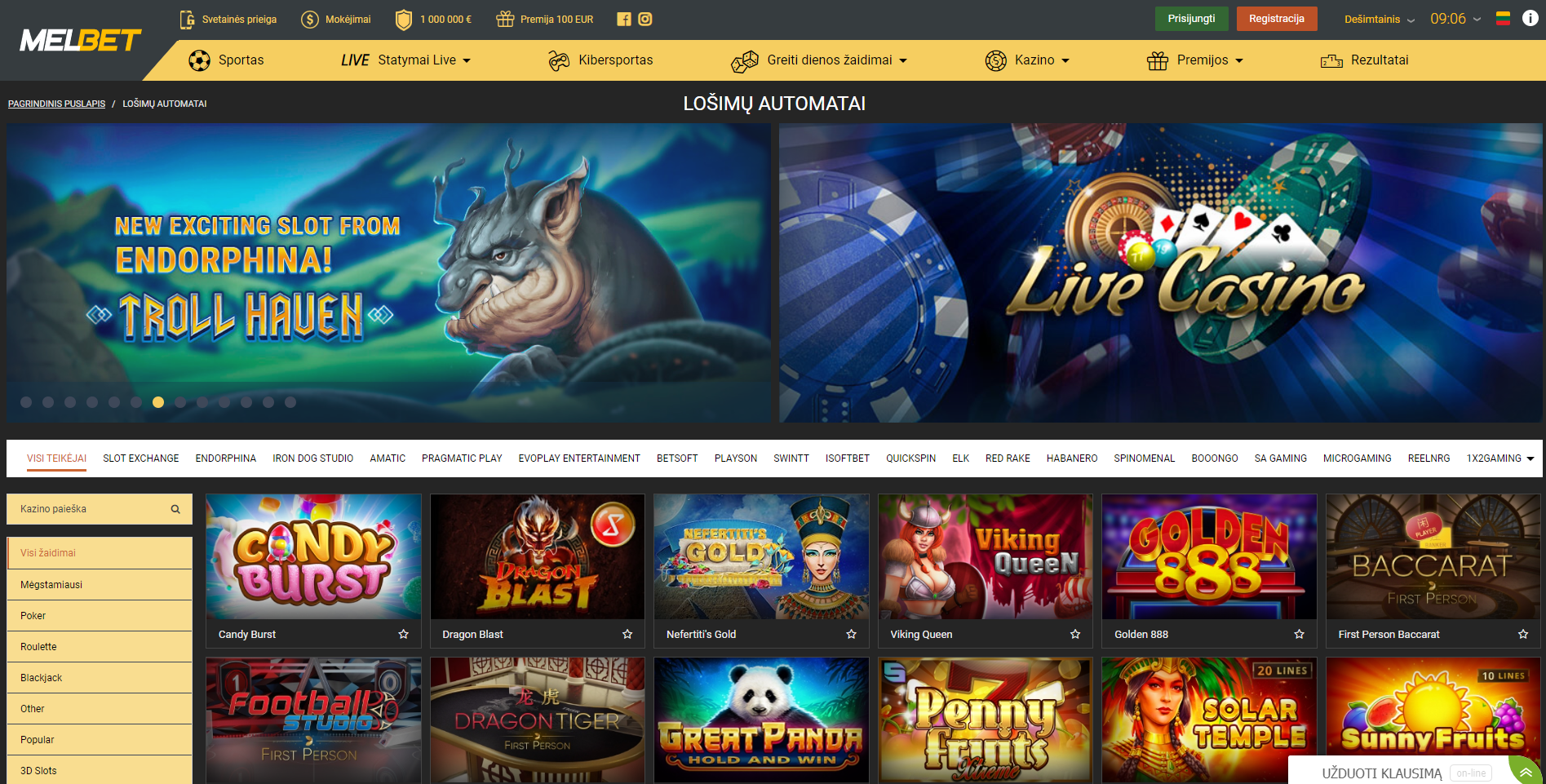 melbet casino juegos máquinas tragamonedas - troll haven live casino candy burst dragon blast great panda baccarat