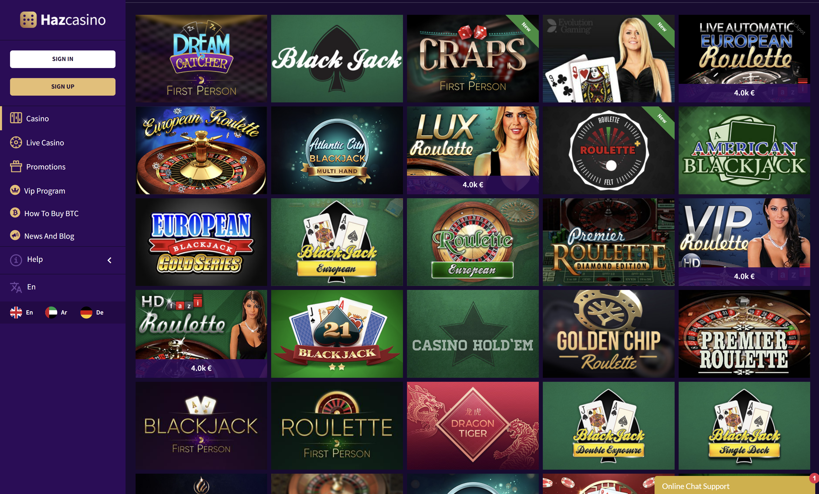 haz casino juegos de mesa blackjack ruleta baccarat