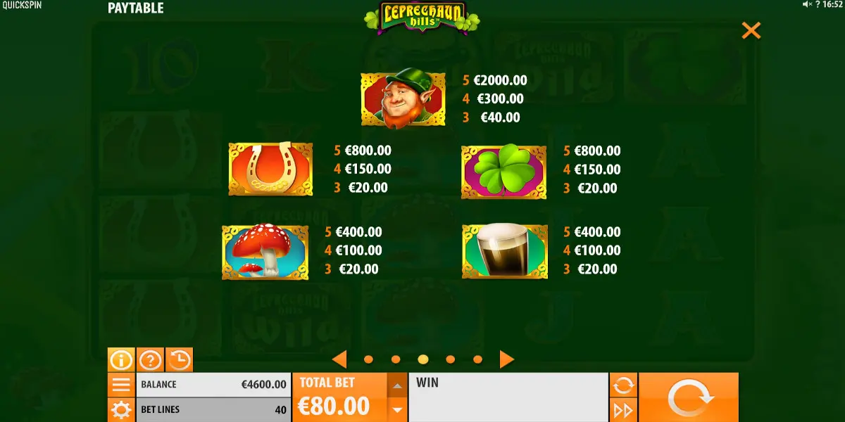 Leprechaun Hills tragamonedas símbolos de mayores pagos Leprechaun Hills tragamonedas símbolos de mayores pagos