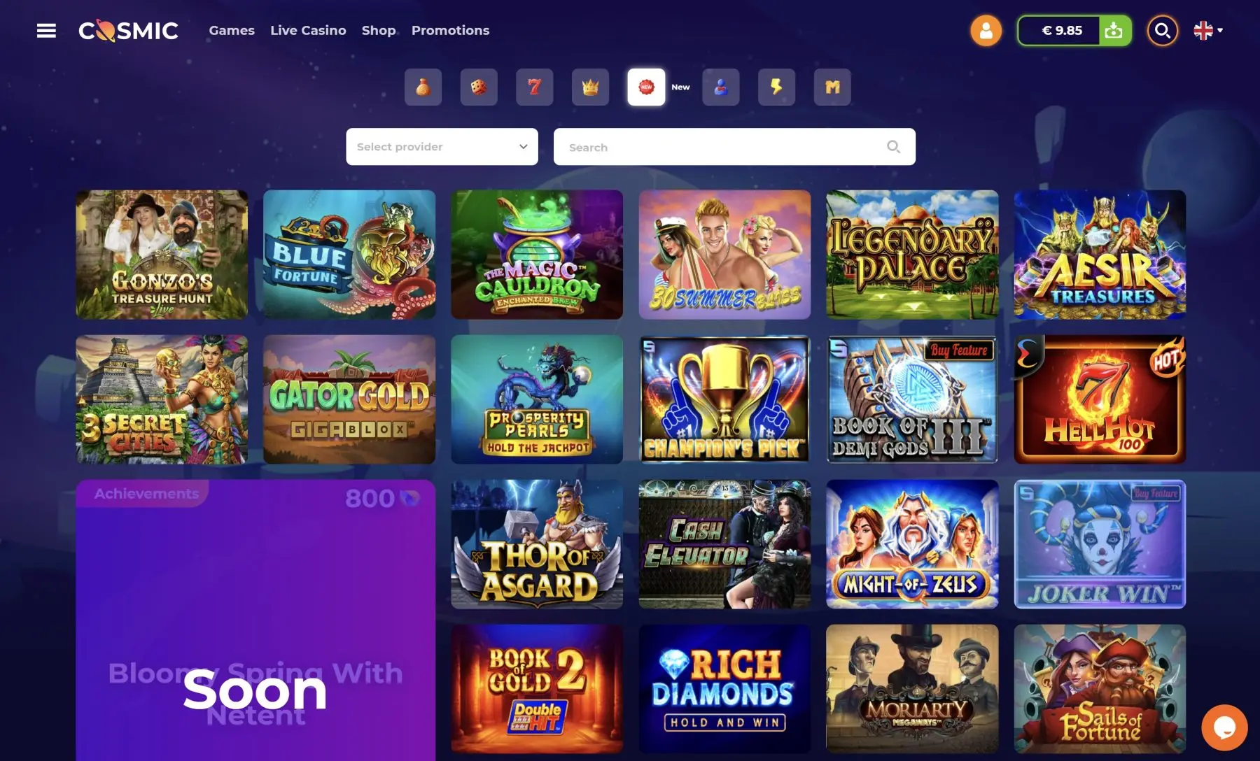 cosmicslot juegos de casino gonzo demi gods book of gold
