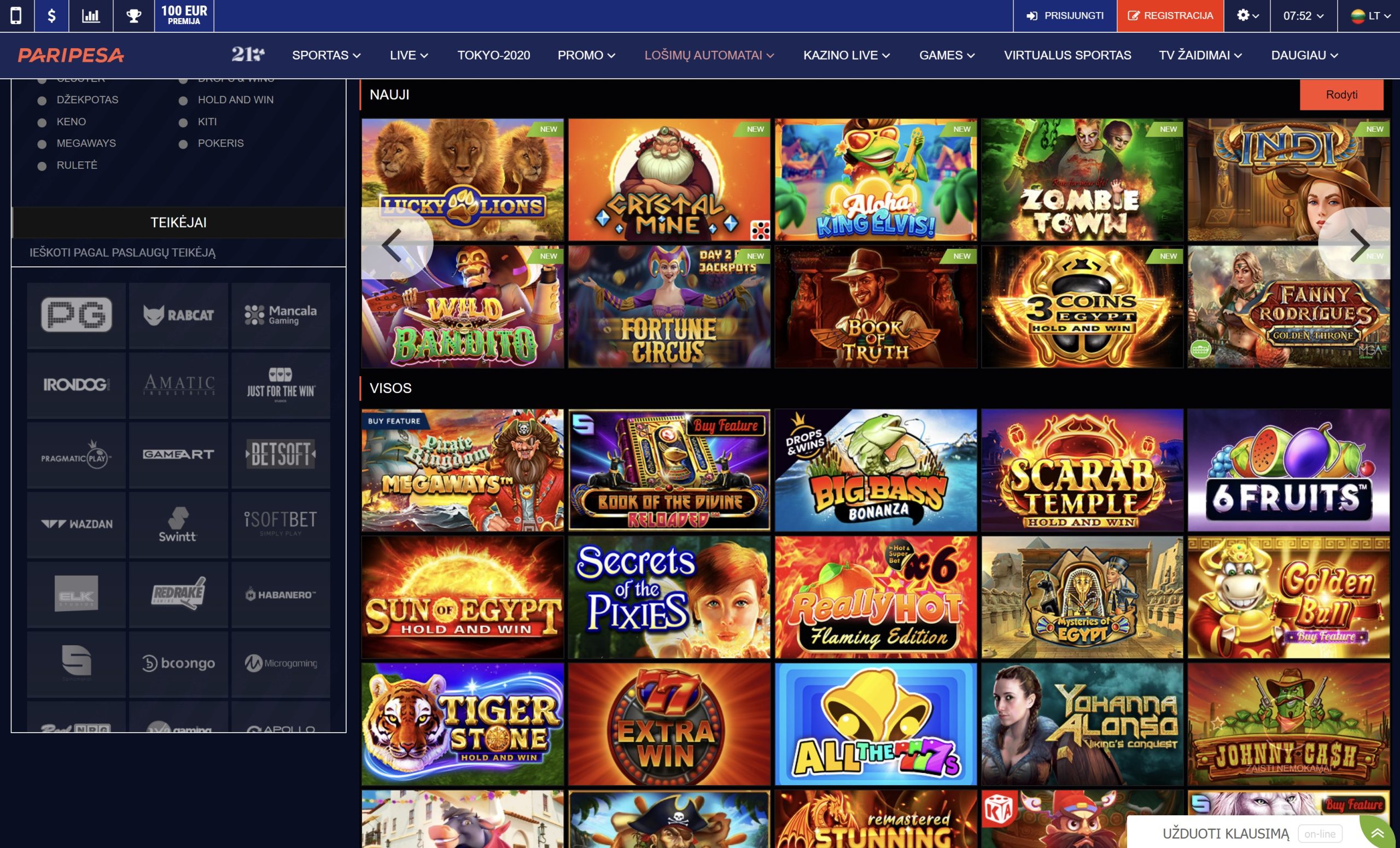 paripesa juegos de casino tragamonedas - lucky lions big bass bonanza sun of egypt scarab temple