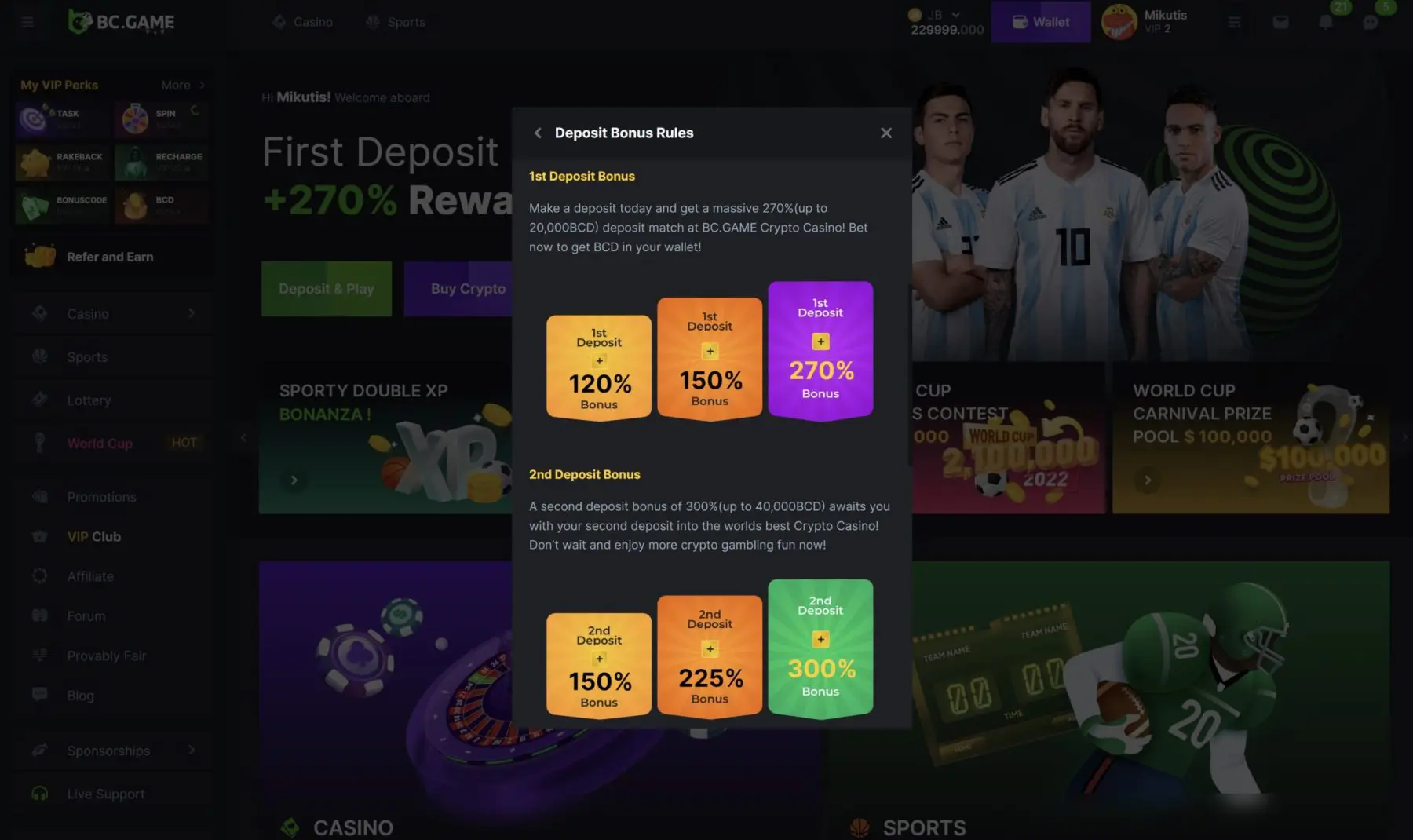bc game código de bono de casino bonos de depósito de hasta 20.000 euros rueda de la fortuna vip sistema lotería