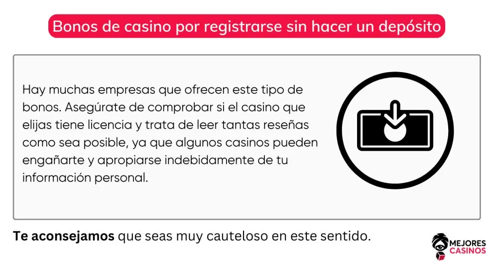 casinos con bono sin depósito