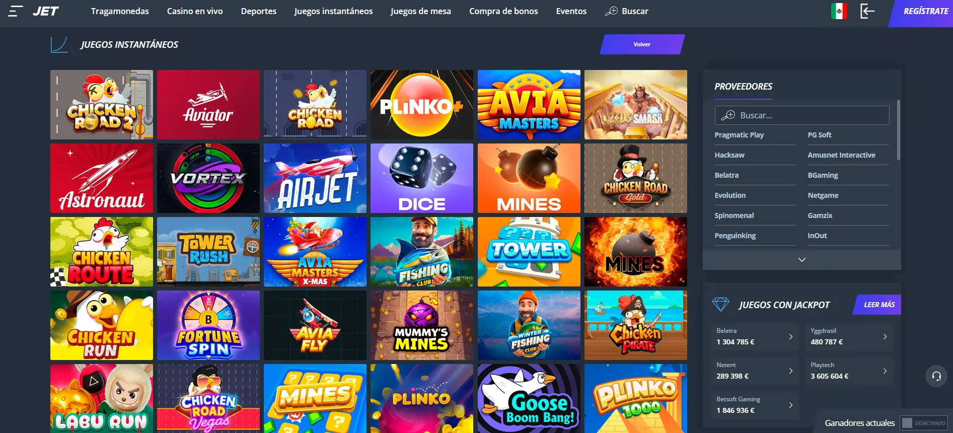 Juegos instantáneos juegos-de-Jet-casino-online