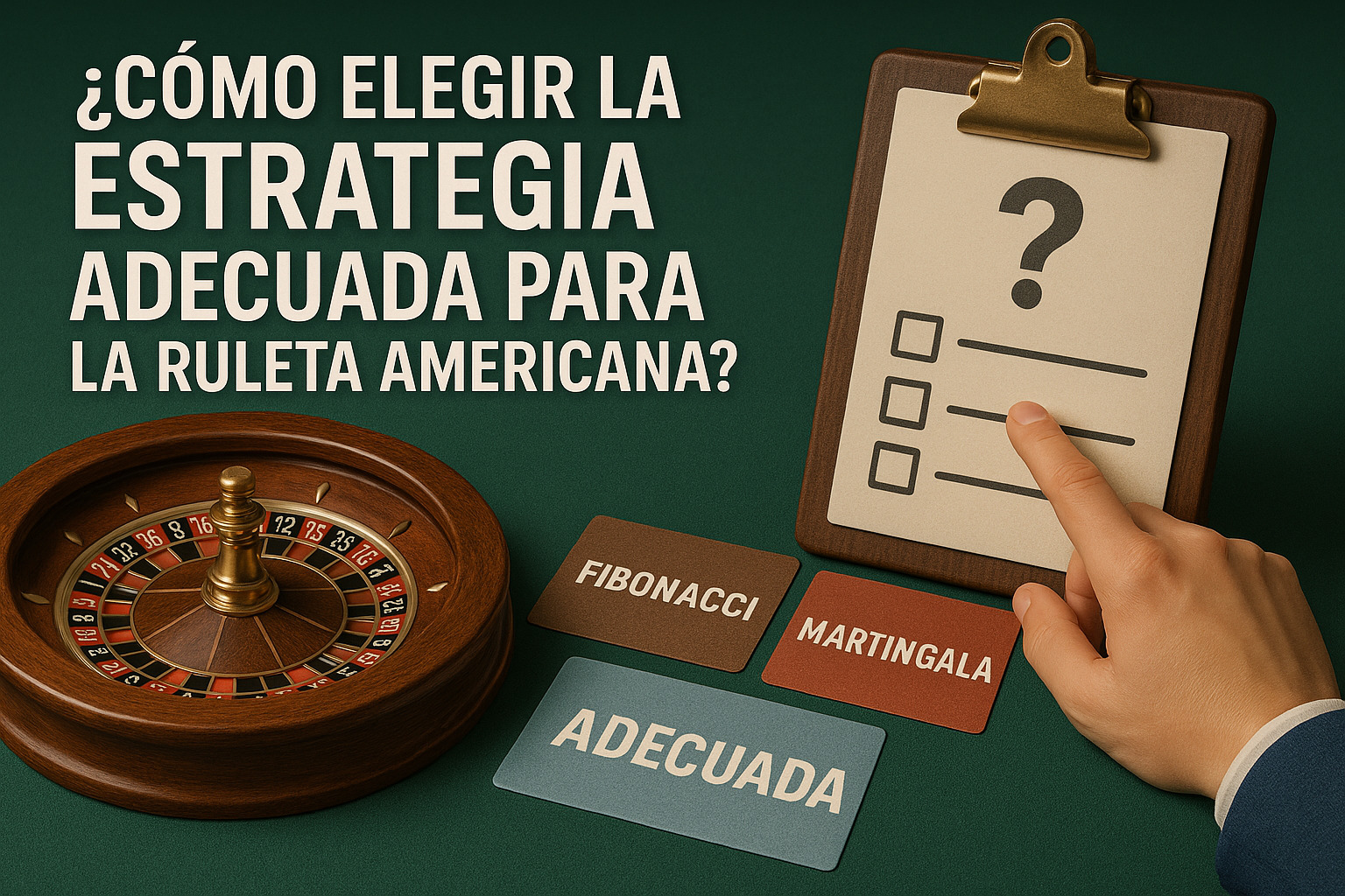 Estrategia Adecuada para la Ruleta Americana