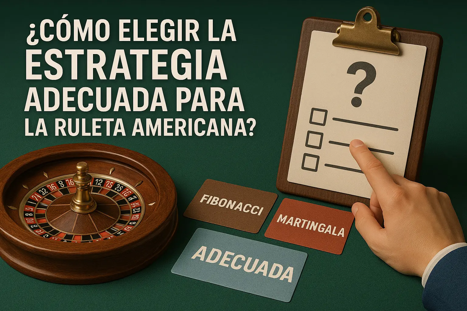 Estrategia Adecuada para la Ruleta Americana