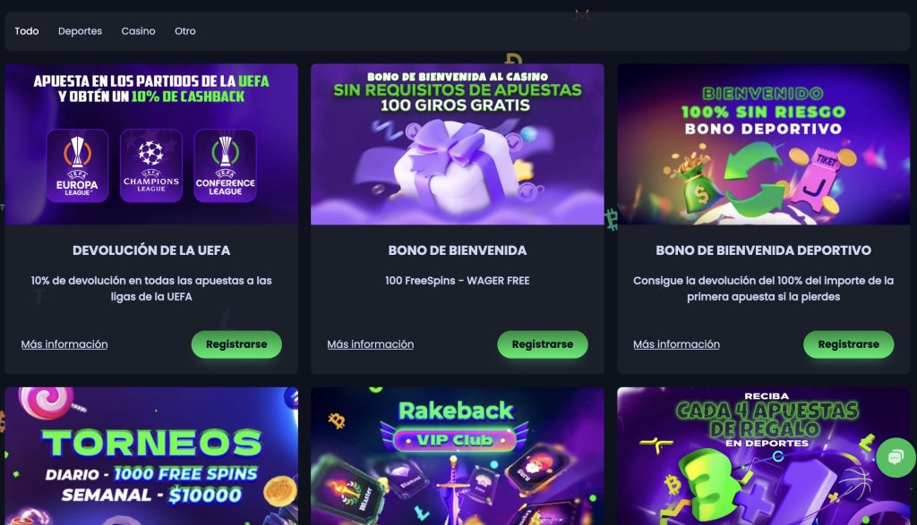 Bonos y Promociones de JackBit Casino