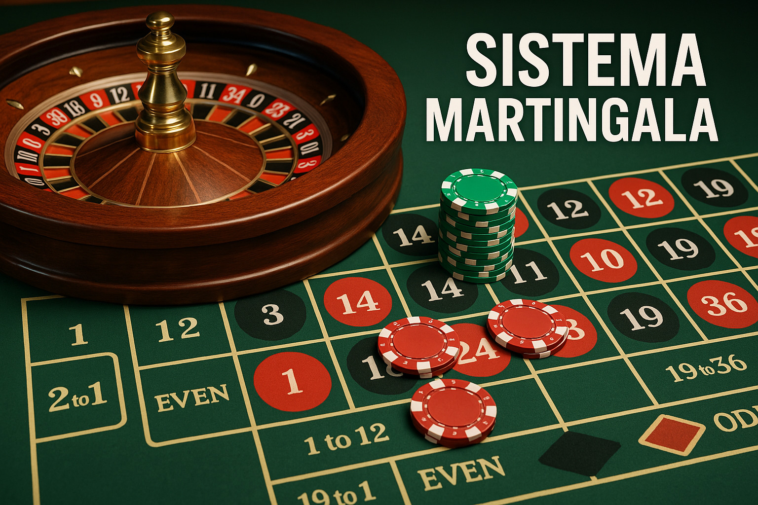 Estrategias de Ruleta Americana; Sistema Martingala