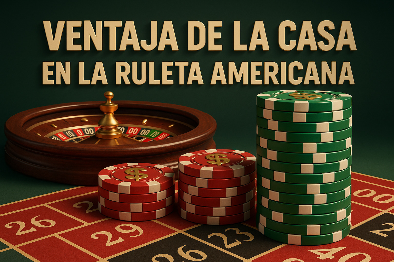 Ventaja de la Casa  Ruleta Americana