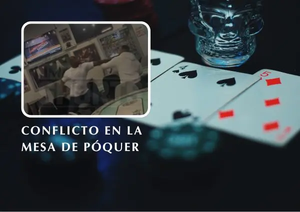 Adrian Peterson en pelea durante partida de póker