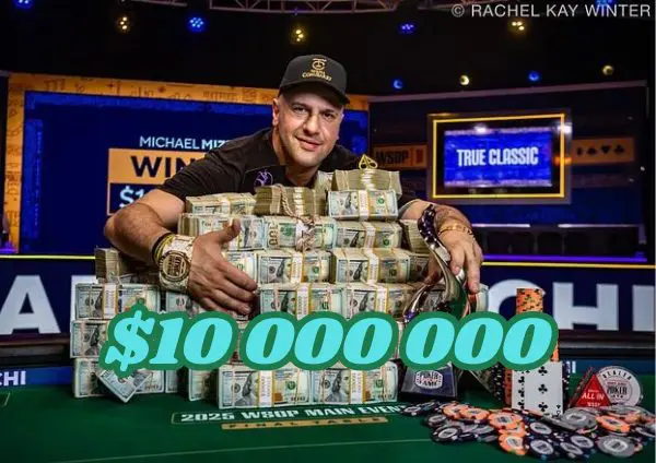 Michael Mizrachi gana el Evento Principal de la WSOP 2025