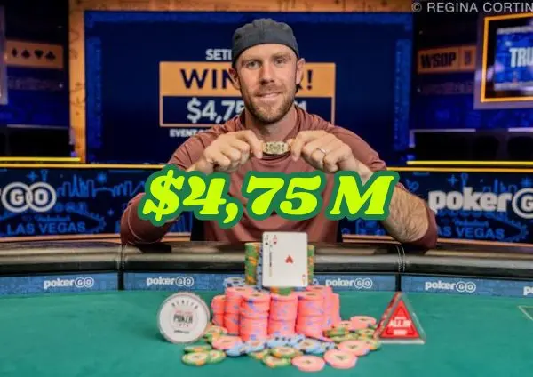 Seth Davies triunfa en el Super High Roller de las WSOP