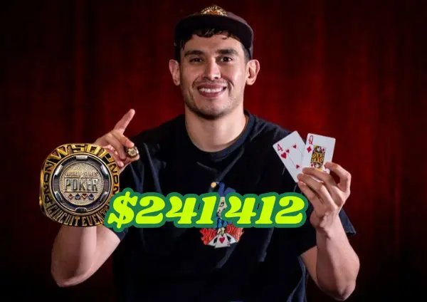 Alex Cruz gana el Evento Principal WSOPC Choctaw por $241K y su primer anillo
