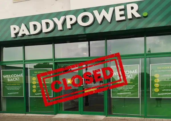 Flutter confirma el cierre de 57 tiendas Paddy Power