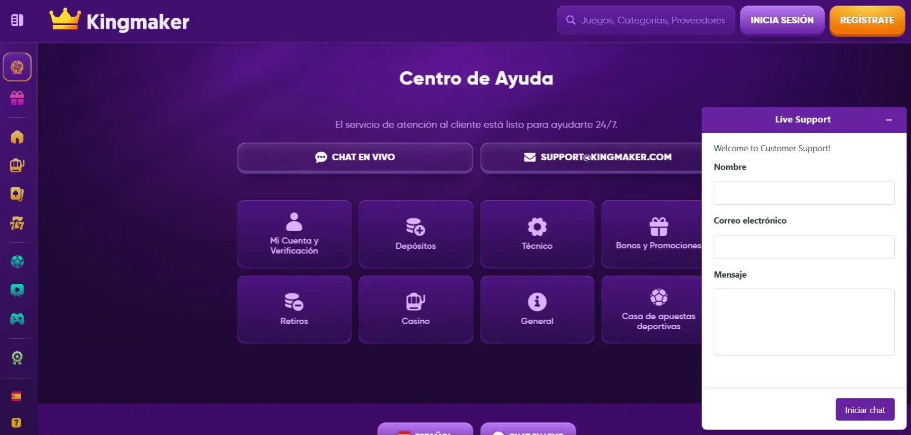 Atención al Cliente atencion-al-cliente-de-kingmaker