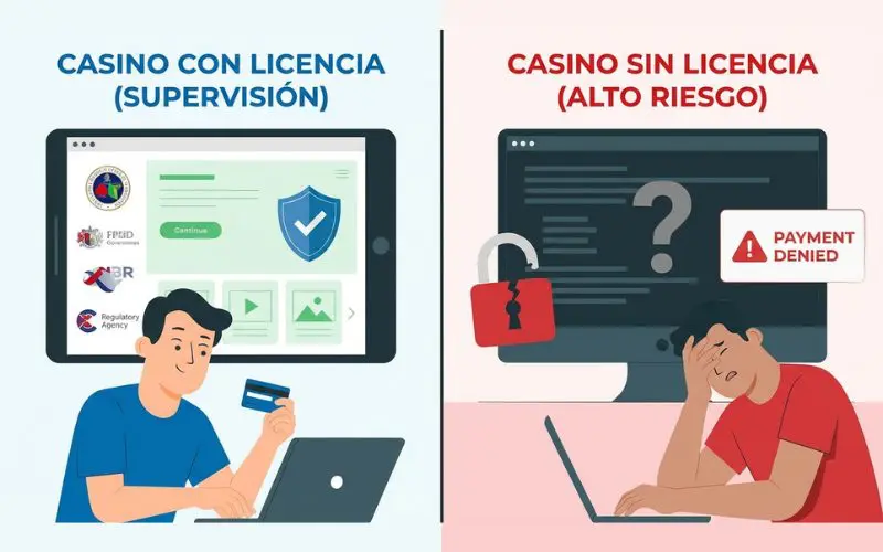 Riesgos de jugar en casinos sin licencia riesgos-de-jugar-en-casinos-sin-licencia