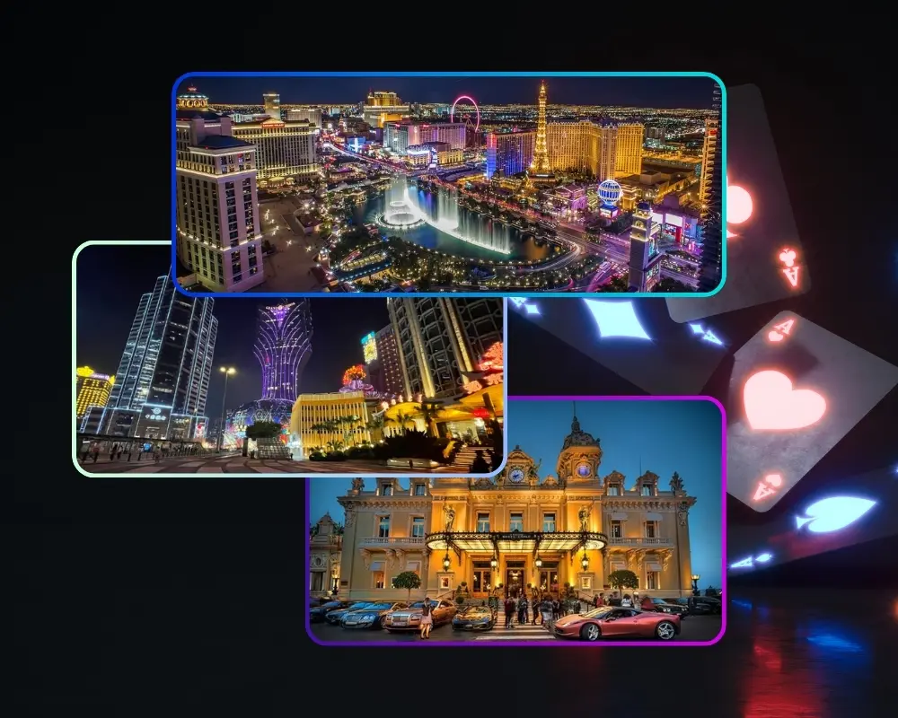 Leyendas del Casino Un Viaje Por los Exóticos Casinos de Las Vegas, Mónaco y Macao